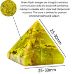 Green Opal Pyramid (1 Inch)