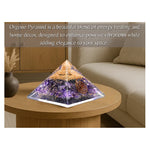 Amethyst Orgone Pyramid (Copper Coil)
