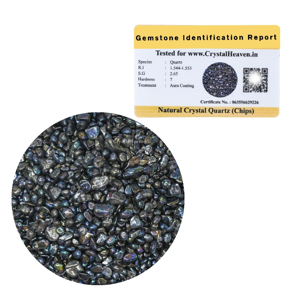 Titanium Aura Quartz Chips (500 gram)