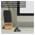 Moss Agate Pyramid (1 Inch)