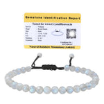 Rainbow Moonstone Anklet (Without Knot)