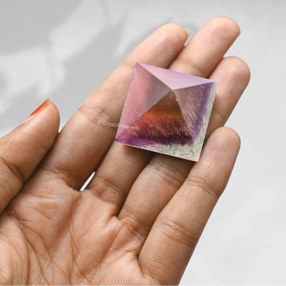 Fluorite Pyramid (1 Inch)