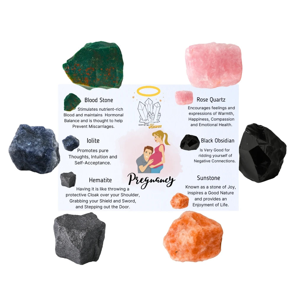 Pregnancy Raw Crystals Set
