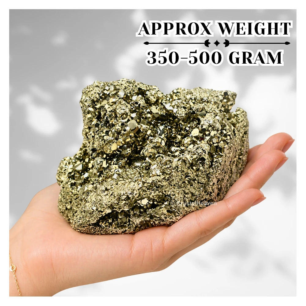 Pyrite Stone Crystal Cluster (350 to 500)