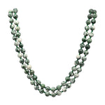 Tree Agate Japa Mala (Hand Knotted)