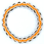 Orange Evil Eye Bracelet