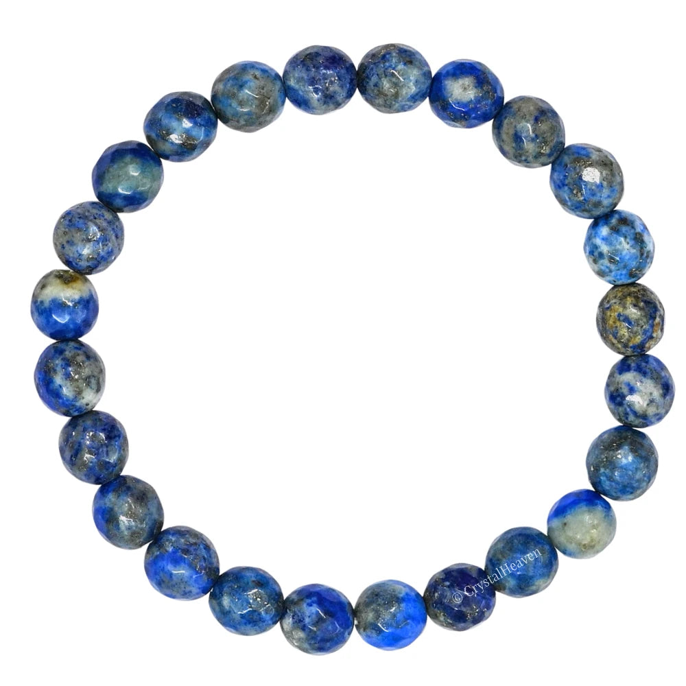 Lapis Lazuli Bracelet (Faceted-Stretchable)