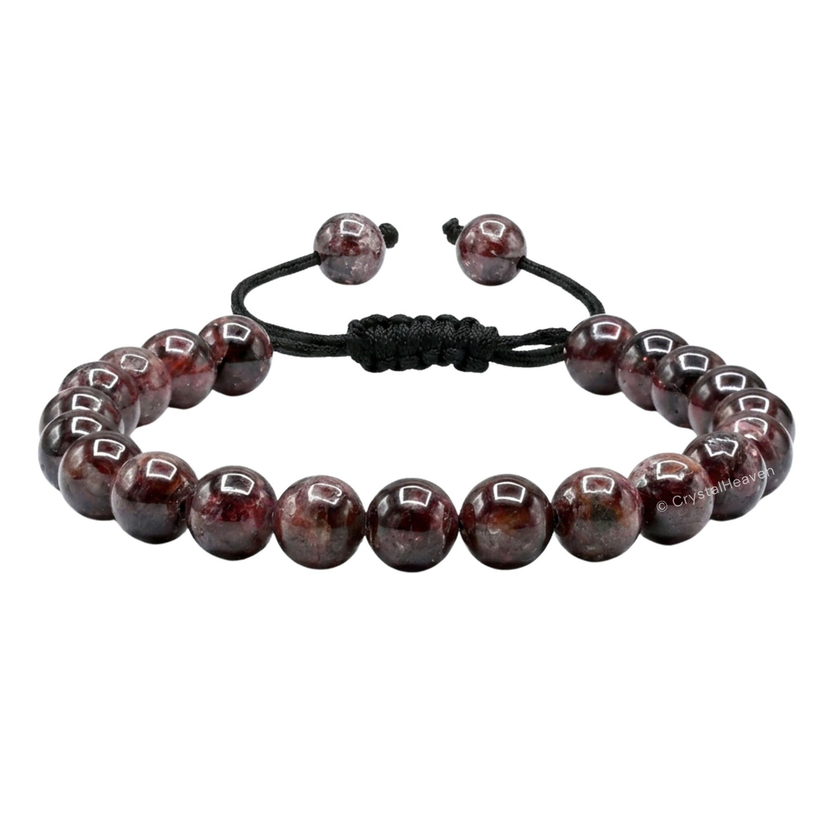 Garnet Bracelet (Adjustable)