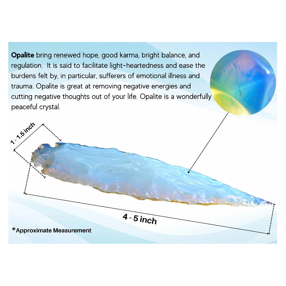 Opalite Arrowhead - 4" to 5"