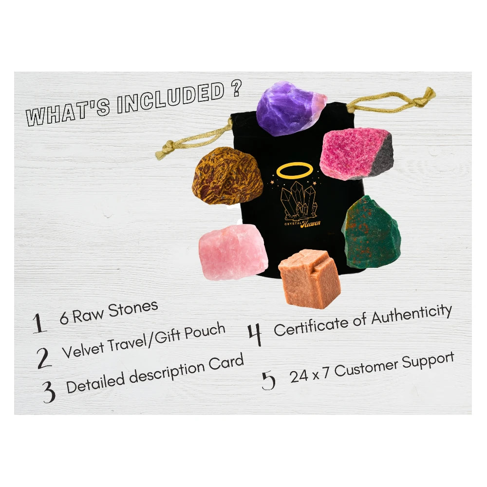Period Raw Crystals Set