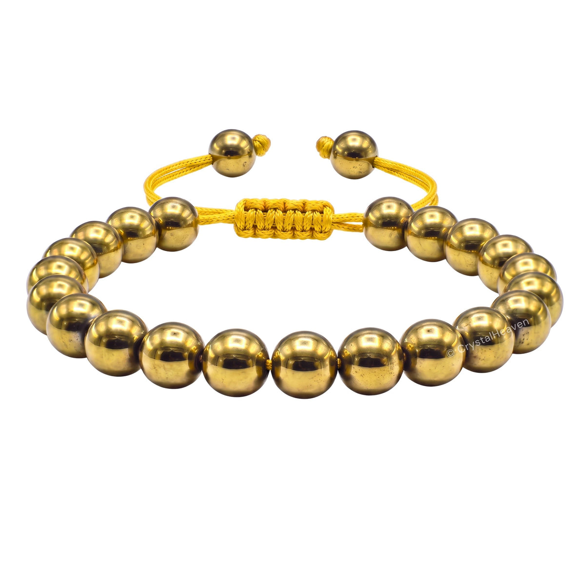 Golden Hematite Bracelet (Adjustable)