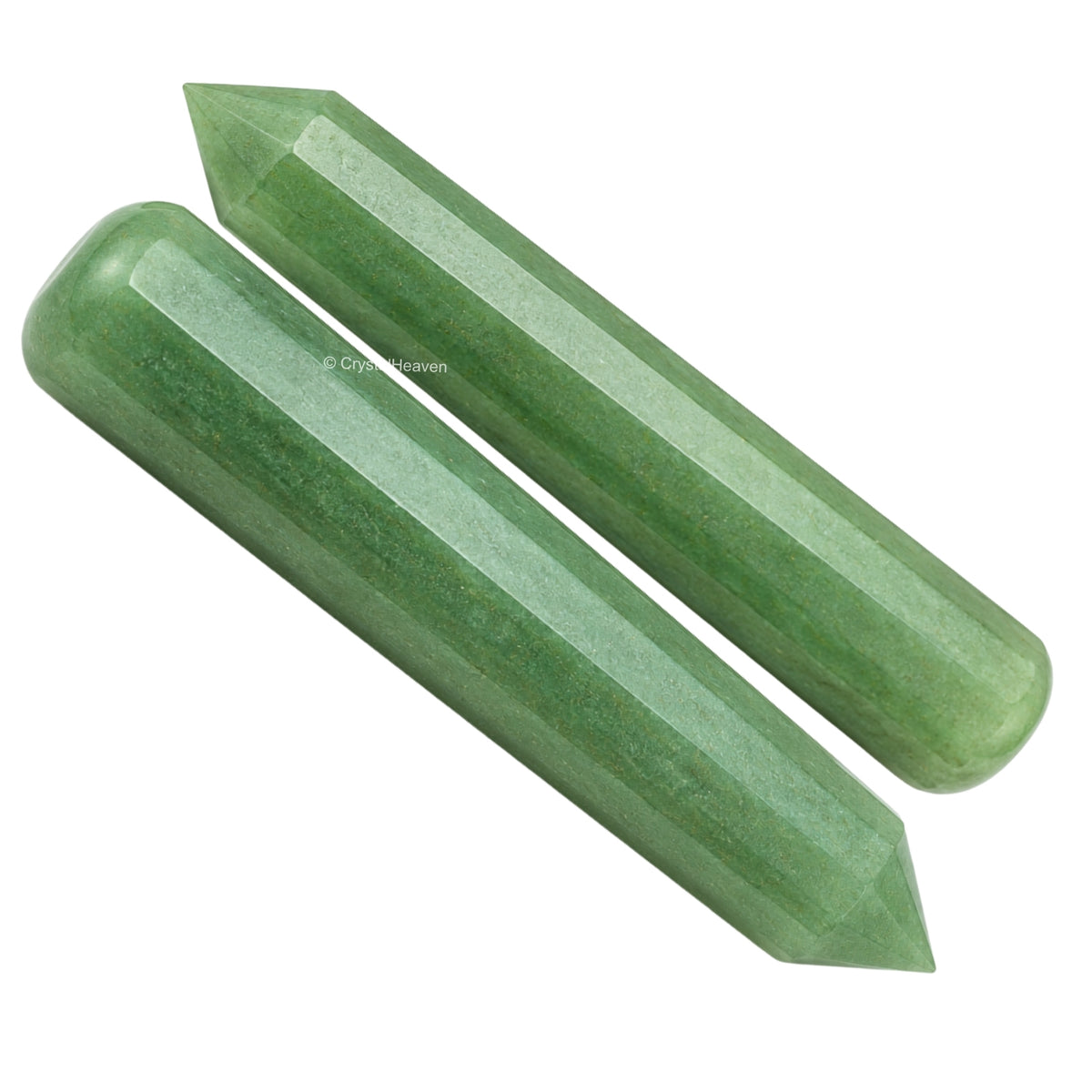 Light Green Aventurine Wand (Faceted)