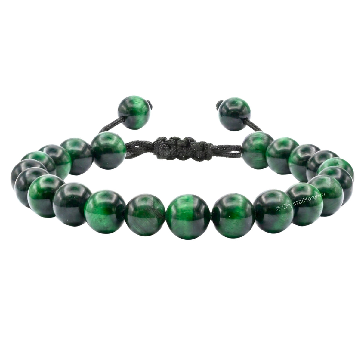 Green Tiger Eye Bracelet (Adjustable)