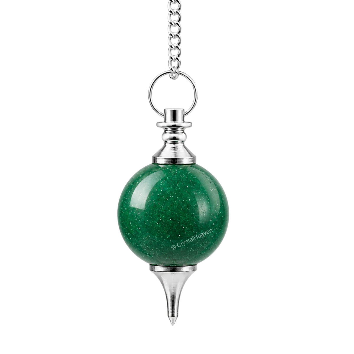 Green Aventurine Ball Pendulum