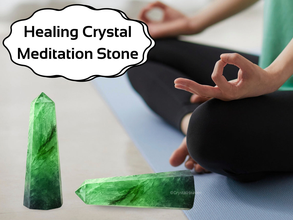 Green Fluorite Tower (3" to 4" inch) 