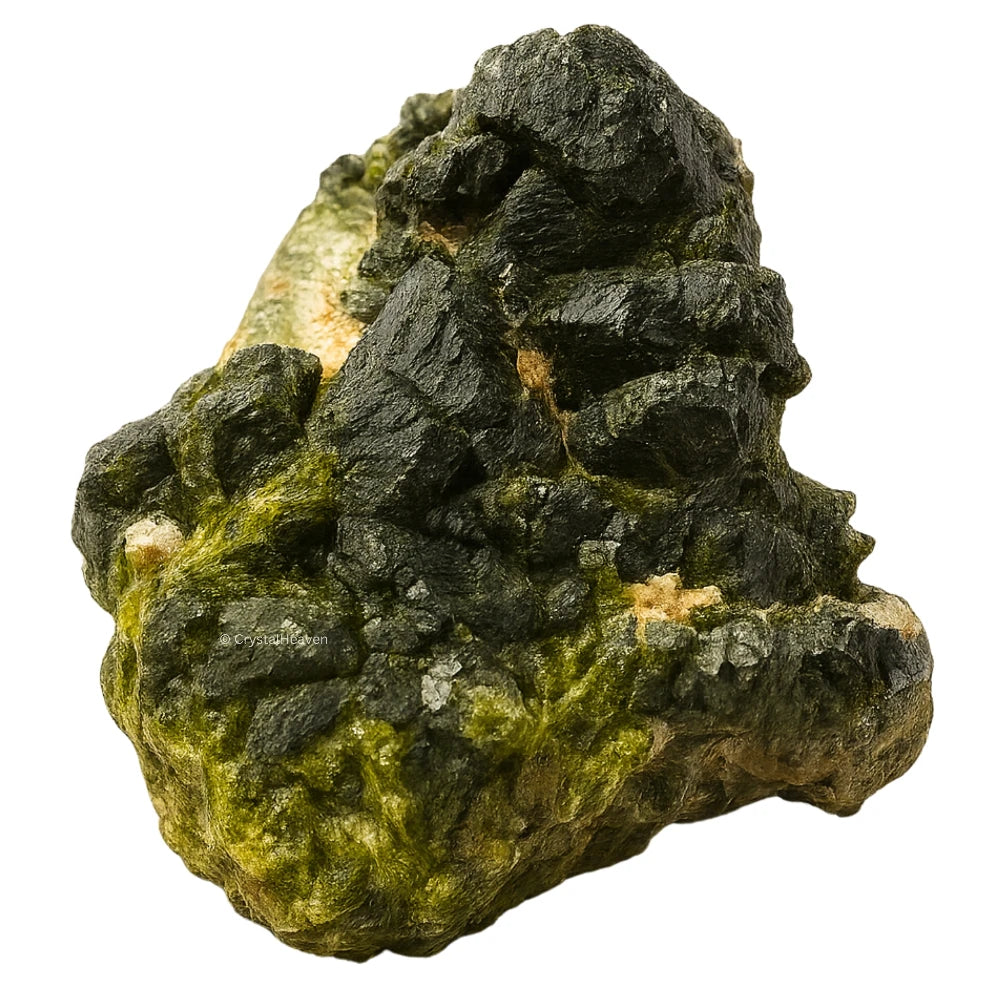 Raw Epidote Crystal Mineral Specimen (Medium)