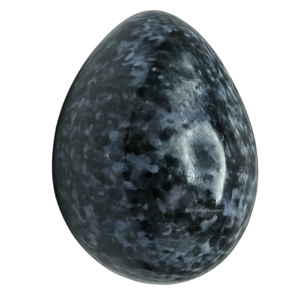 Indigo Gabbro Crystal Egg Stone