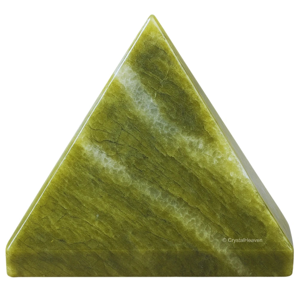 Vesuvianite Pyramid (1.5 Inch)