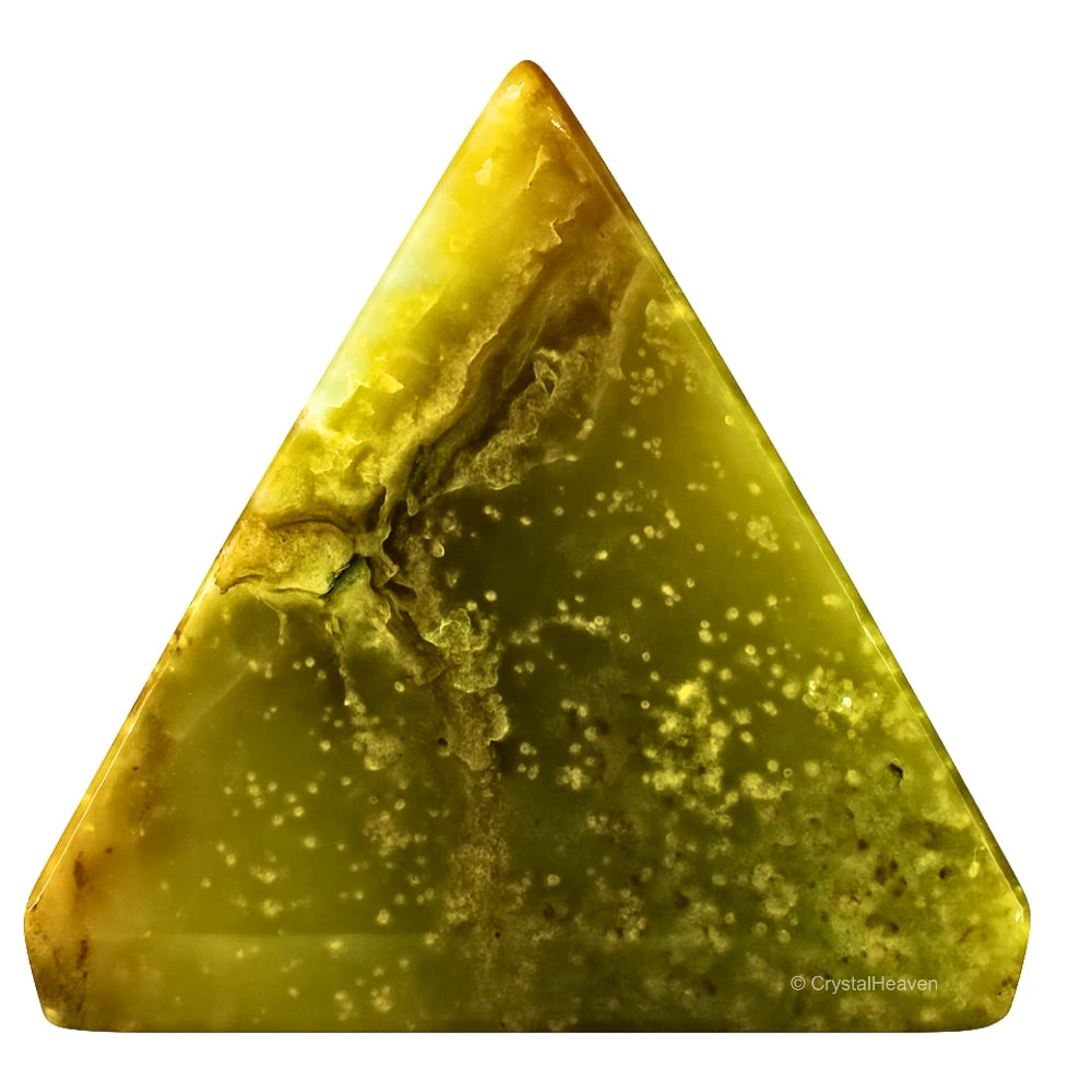Green Opal Pyramid (1.5 Inch)