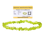 Peridot Chips Bracelet