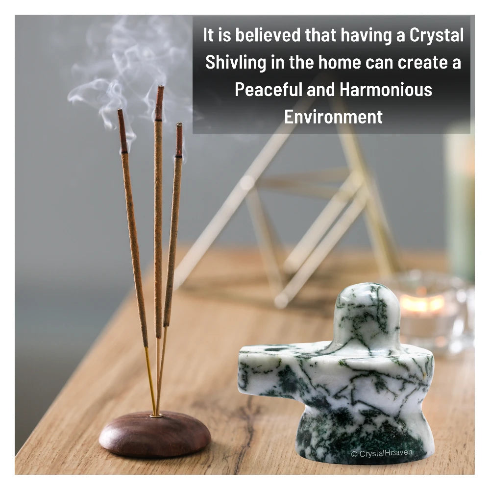 Tree Agate Shivling