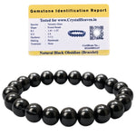 Black Obsidian Bracelet (Elastic)