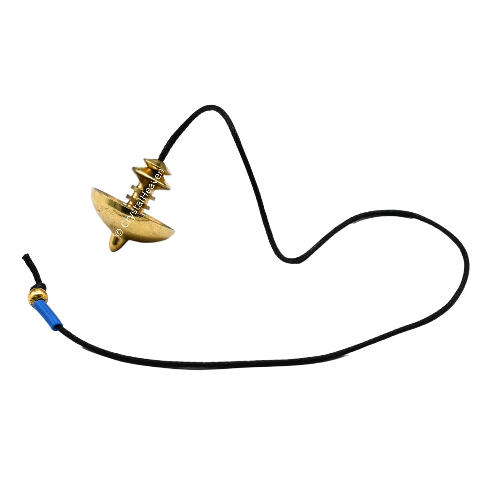 Metal Brass Pendulum - Gold UFO (MP102)