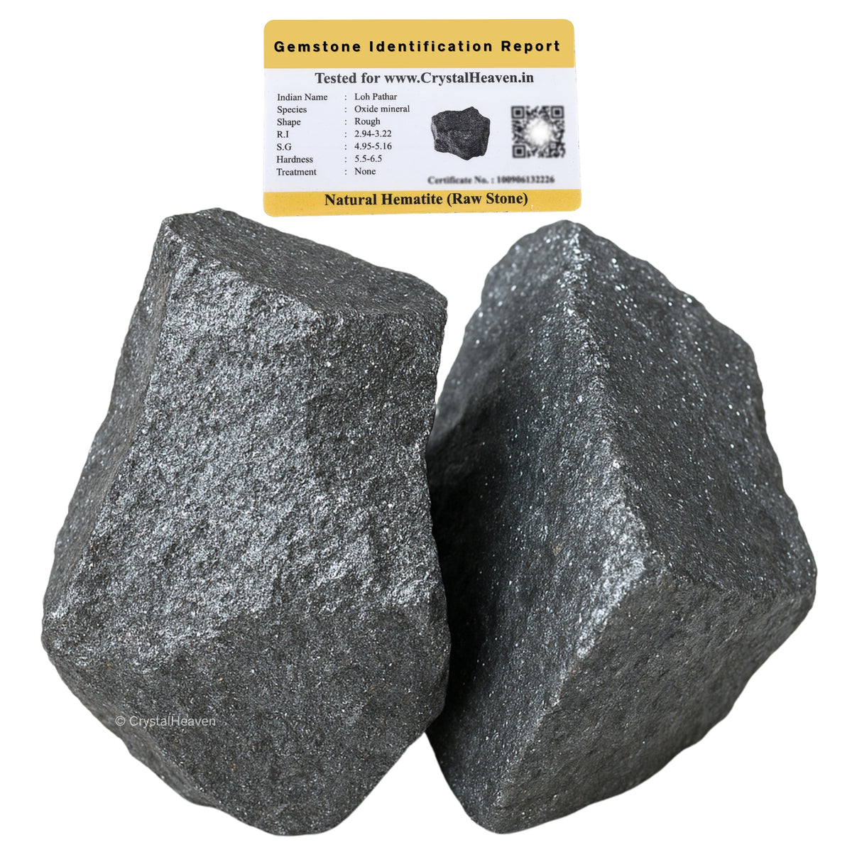 Raw Hematite Crystals (1 Piece)