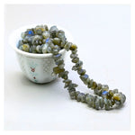 Labradorite Chips - Pre Drilled