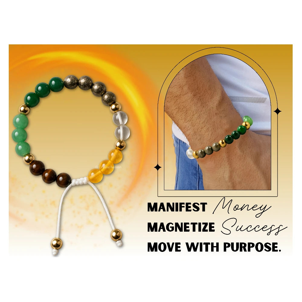Dhanyog Bracelet (Adjustable)