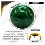 Malachite Sphere (1.5 Inch)