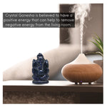 Blue Goldstone Crystal Ganesh Ganpati