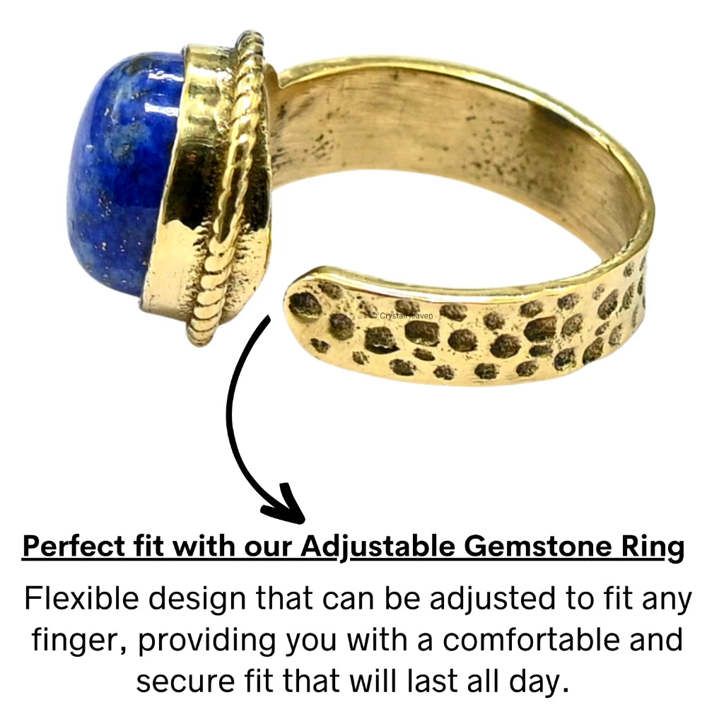 Lapis Lazuli Ring (Gold/Oval)
