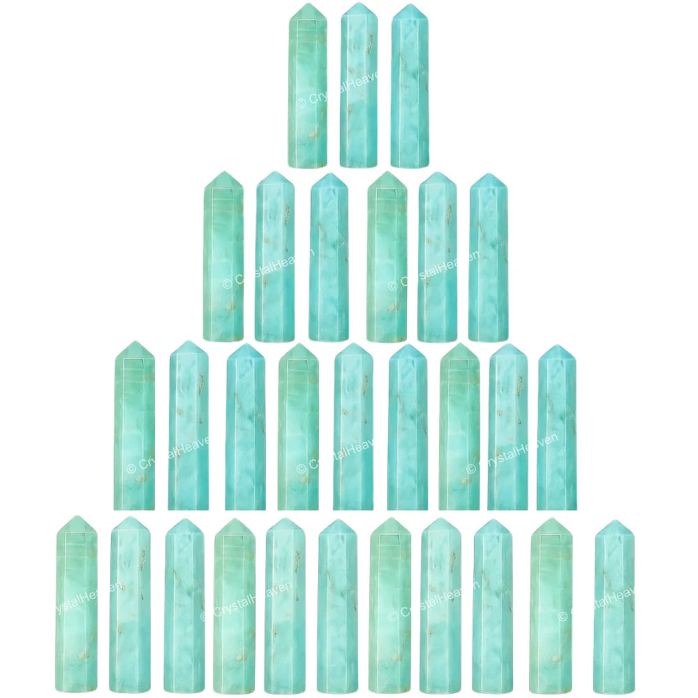 Caribbean Calcite Pencil Points (Set of 10)