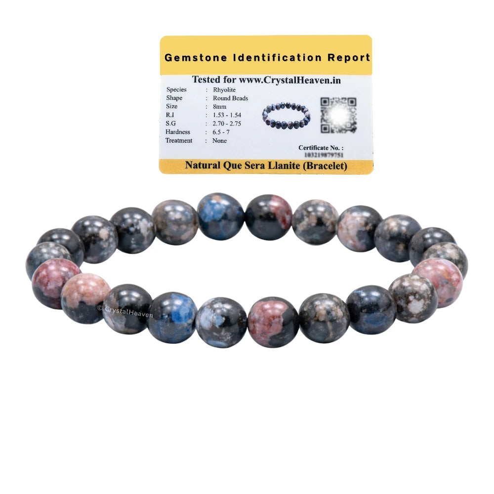 Que Sera - Llanite Bracelet (Elastic)