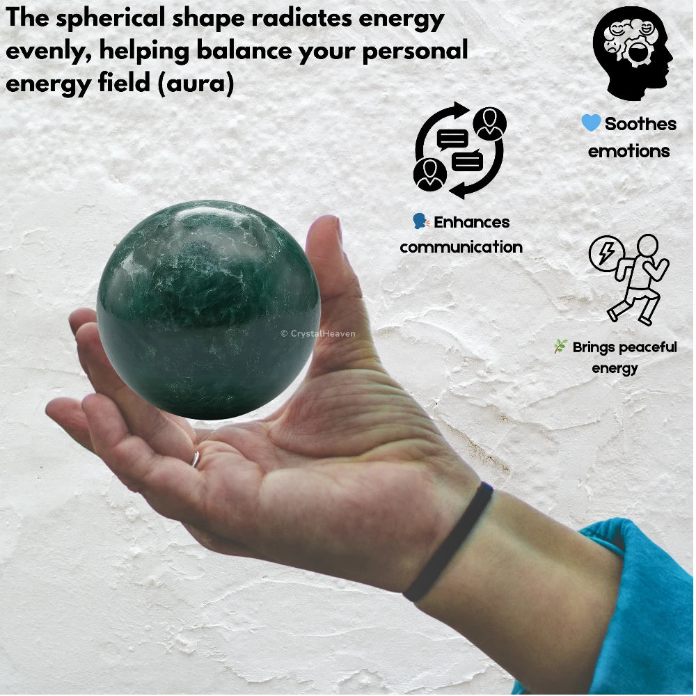 Moss Agate Sphere (2 Inch)