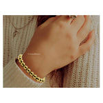Golden Hematite Bracelet (Elastic)