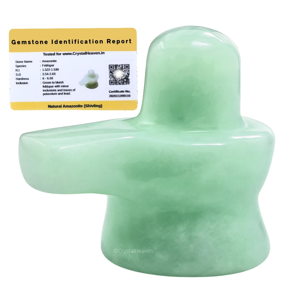 Amazonite Shivling