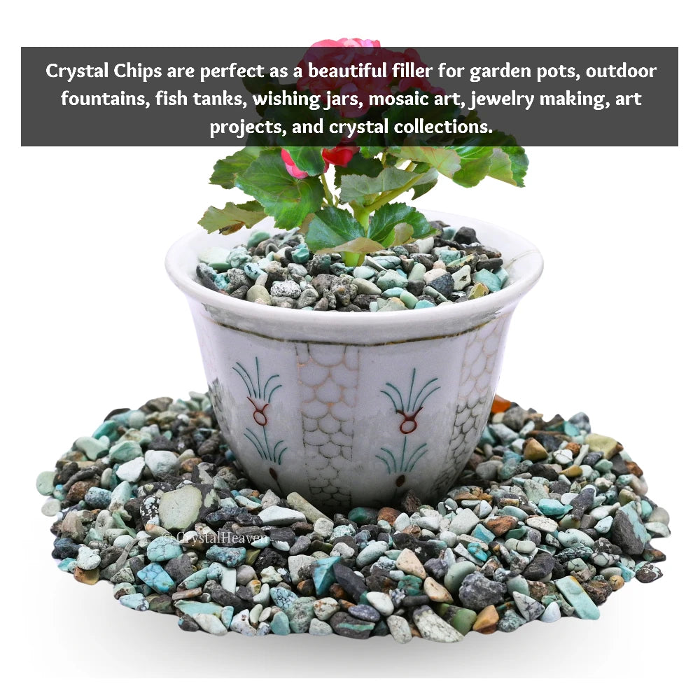 Turquoise Chips (500 gram)