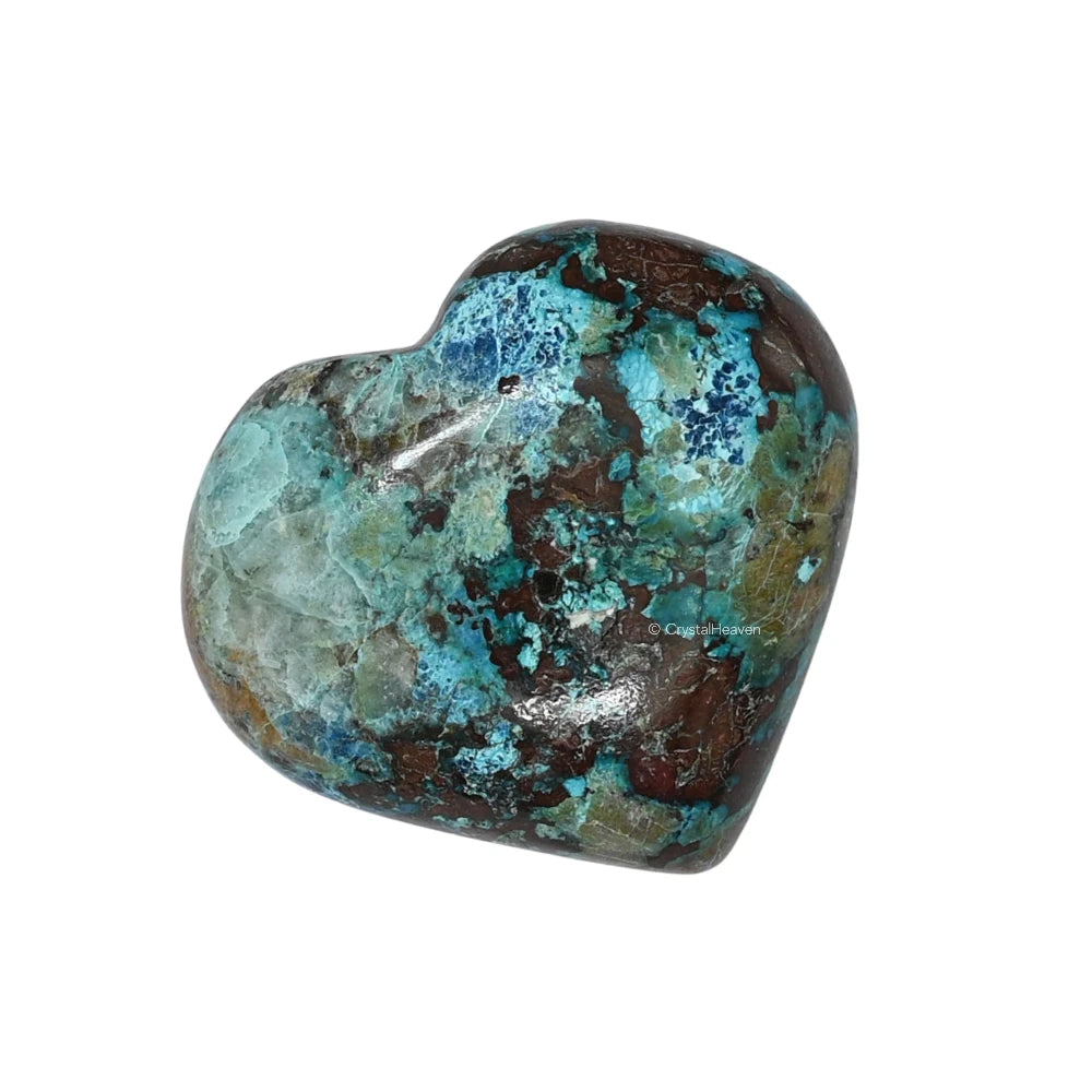Chrysocolla  Heart
