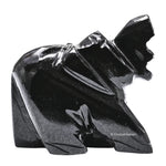 Black Agate Crystal Elephant