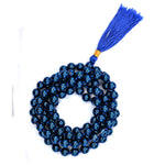 Blue Hematite Japa Mala (Hand Knotted)