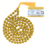 Golden Hematite Japa Mala (Hand Knotted)