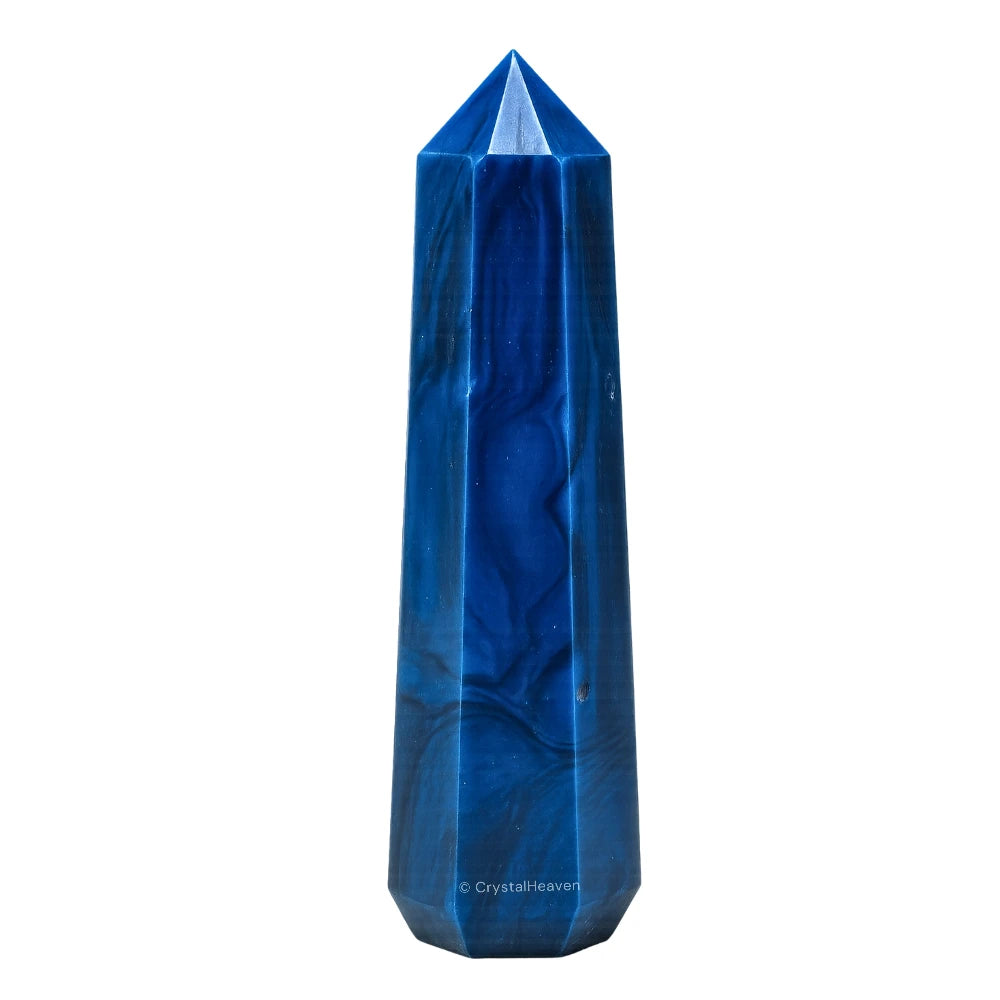 Blue Agate Tower (3" to 4" inch)