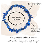 Lapis Lazuli Chips Bracelet