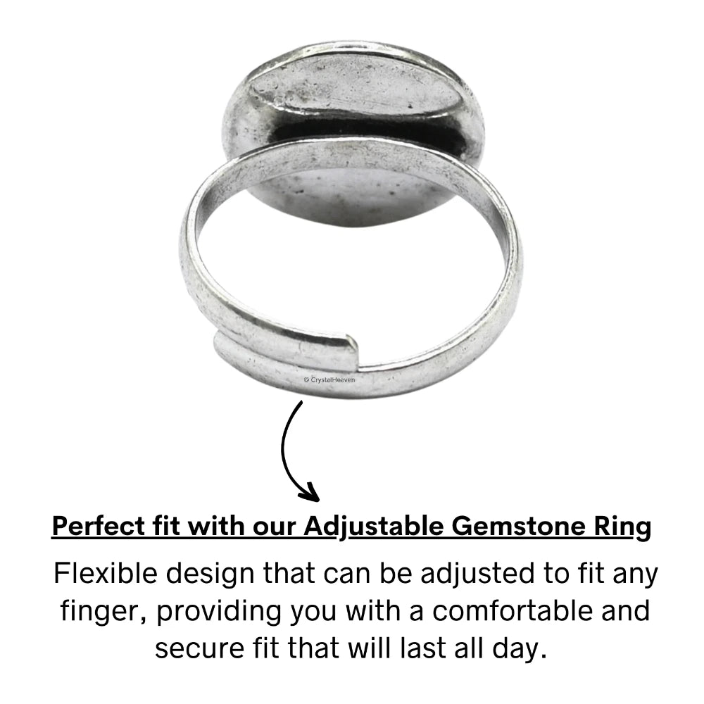 Labradorite Ring (Silver/Round)