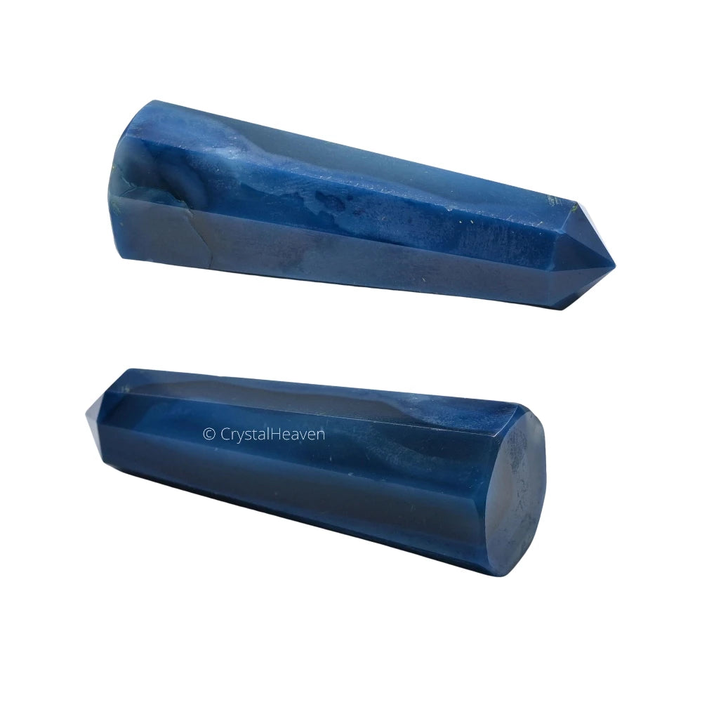 Blue Agate Tower (3" to 4" inch)