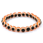 Orange Evil Eye Bracelet
