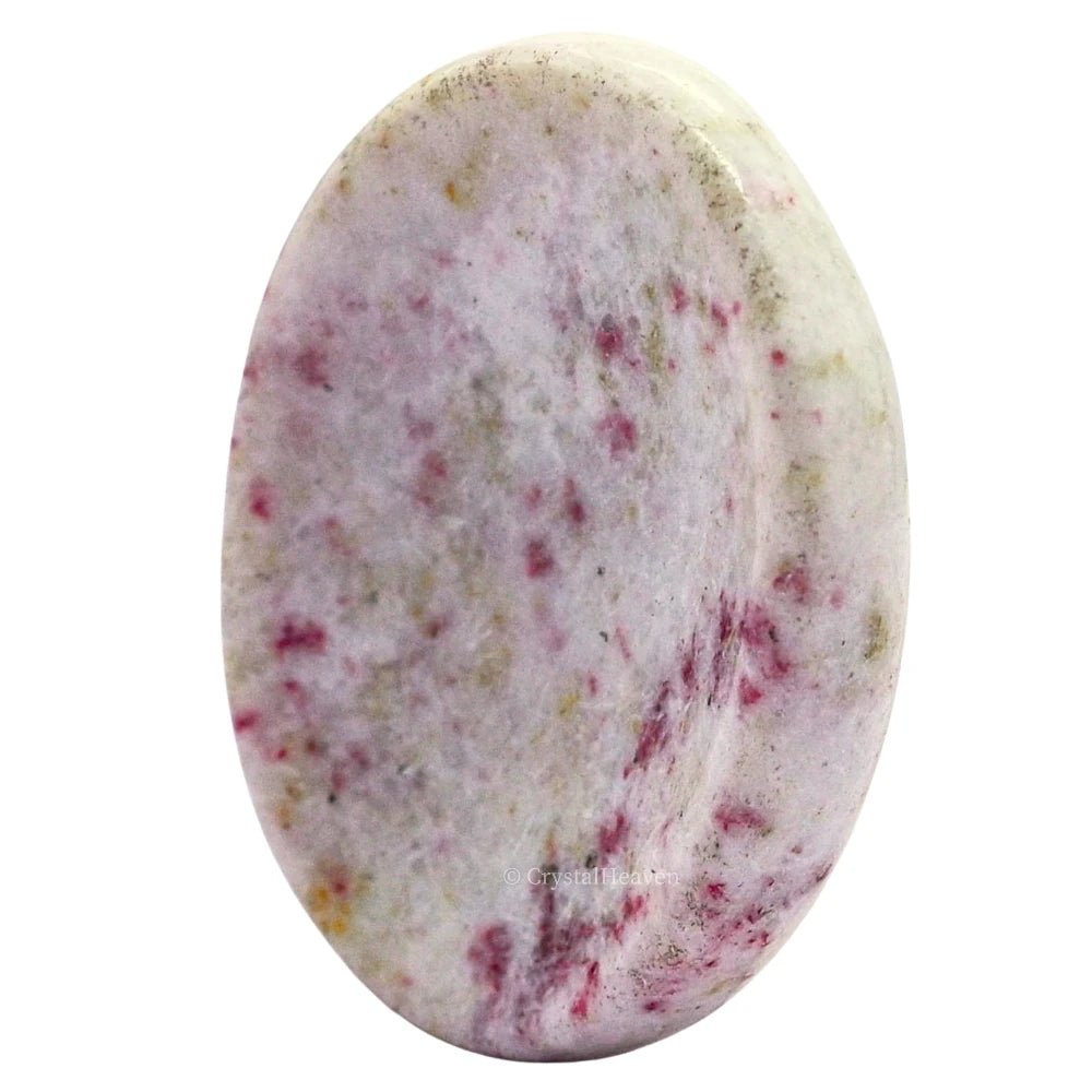 Cinnabarite Worry Stone