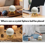 Snow Quartz Sphere (2 Inch)